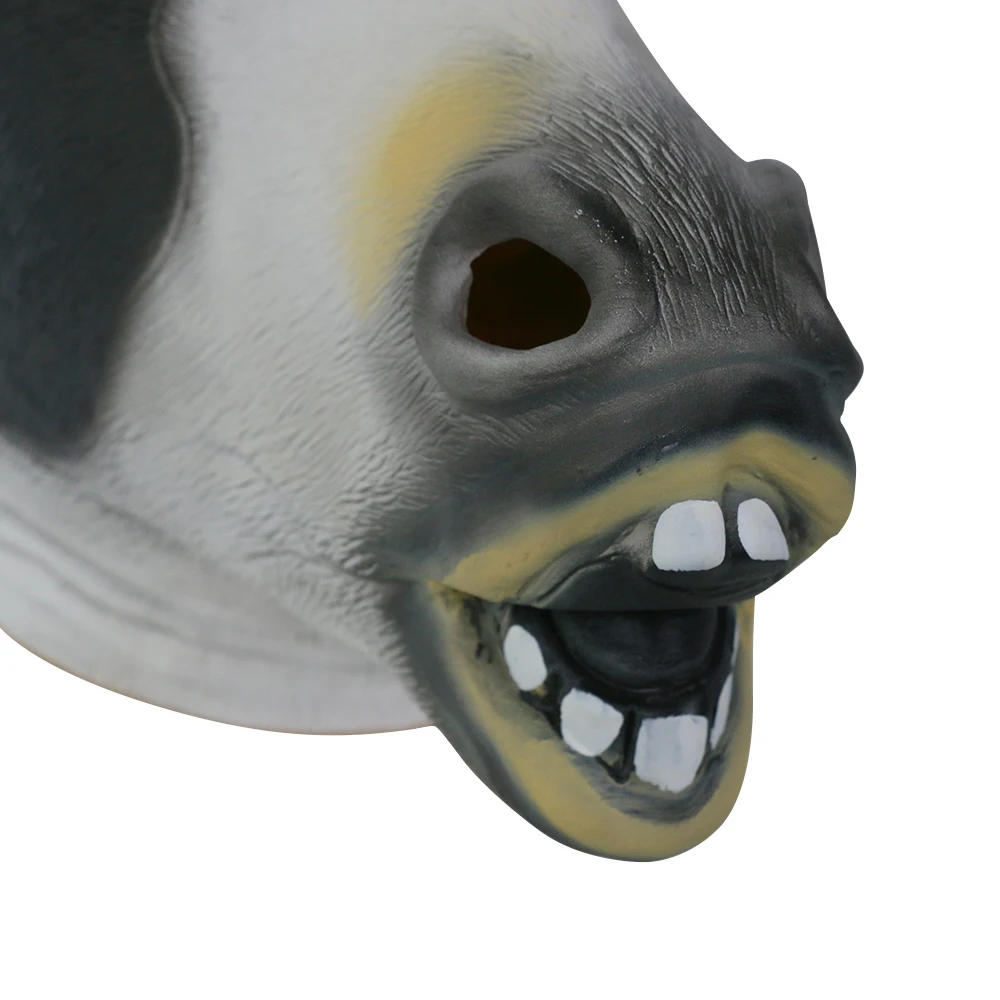 Милая маска коровы Хэллоуин голова животного полное лицо взрослых Маска для