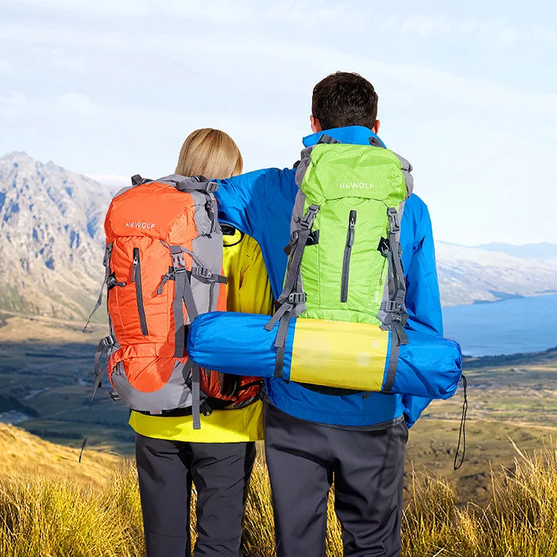 

50L High Capacity Hiking Backpack Professional Climb Bag Outdoor Travel Backpack Camping equip Trekking Rucksack Men Women