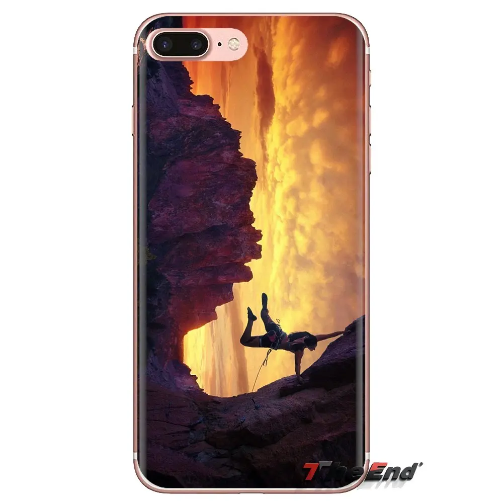 Mountain Climbing Adventure Sports For Samsung Galaxy A3 A5 A7 A9 A8 Star A6 Plus 2018 2015 2016 2017 Silicone Phone Shell Cases |