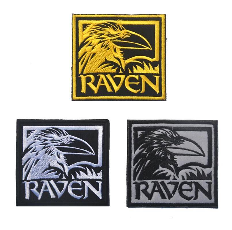 ODIN Ворон патч VIKING эмблема вышитая норза мифология Норвегия для рюкзака|raven patch|norway