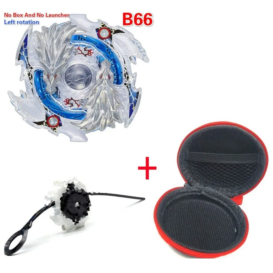 B66 Волчок Beyblade BURST B-133 B131 с пусковым устройством Bayblade Bey blade металл пластик Fusion 4D Подарочные игрушки для детей - Цвет: B66