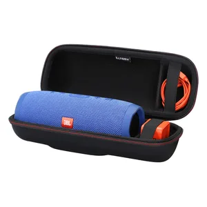 Жесткий чехол LTGEM EVA для JBL Charge 3, водонепроницаемый портативный Дорожный чехол с Bluetooth-динамиком, подходит для USB-кабины