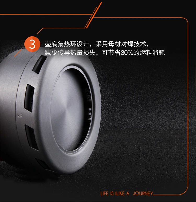Булин Открытый Кемпинг чайник кофе чайник Сверхлегкий Походное оборудование 1л