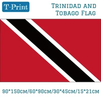 trinidad and tobago national flags and banners 6090cm90150cm1521cm car flag for world cup national day olympic games