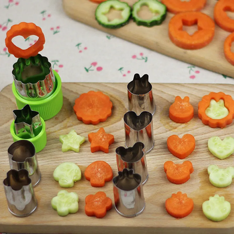 Кухня гаджеты Cookie цветок тип овощей и прессформа для резки фруктов цветочный