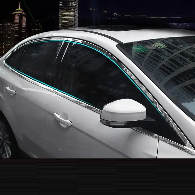 Авто окна автомобиля Декоративные хром модифицированный автомобиль Стайлинг