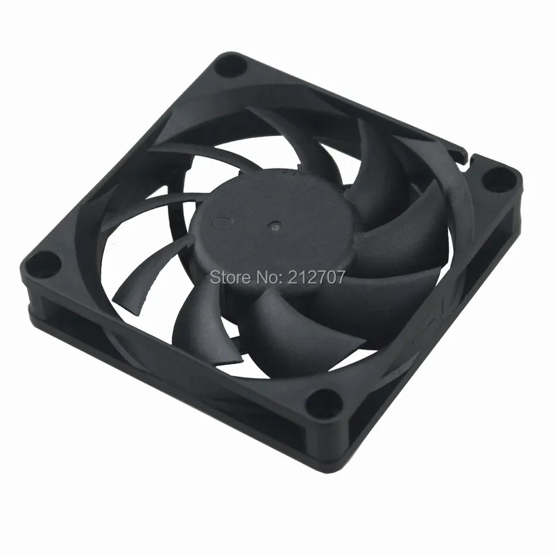 5 шт. Gdstime DC В 2Pin 70 мм 70x70x15 7015 кулер для процессора Бесщеточный Охлаждающий