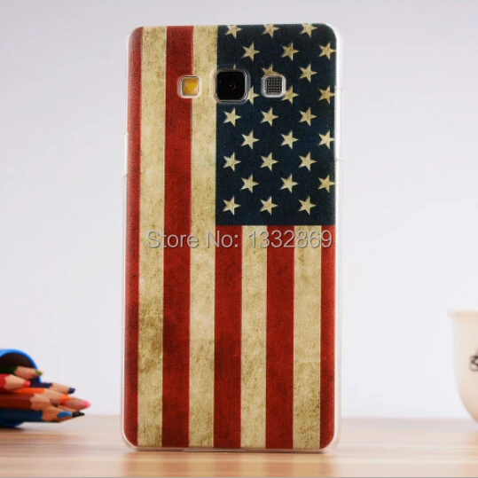 Well Design Painting case For Samsung Galaxy A7 A700 Popular Cigarette Flower Hard PC protective Phone Cases back cover Hot Sell |
