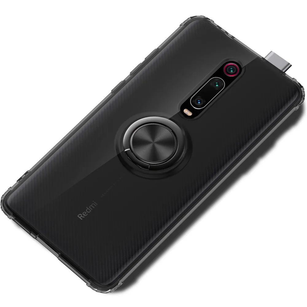 Красный mi K20 Note 7 Pro силиконовый чехол-держатель для Xiaomi mi 9 9t Pro магнитный автомобильный кронштейн противоударный чехол для подушки безопасности красный mi 7
