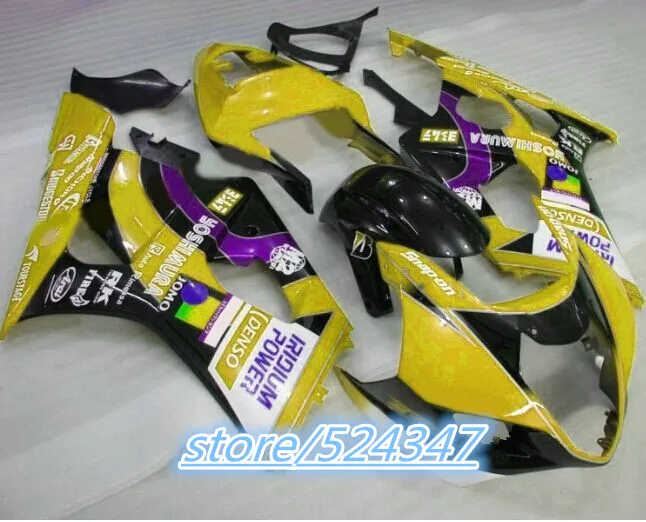 

Инъекция Hey-Yellow black GSX-R1000 03 04 GSXR1000 GSXR 1000 03-04 Yellow GSX R1000 2003 2004 строительный обтекатель для Suzuki