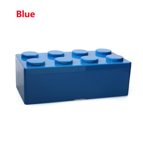 NEU Creative Storage Box Building Block formt Kunststoff, Sparspace Box überlagte Desktop Handy Office Supplies