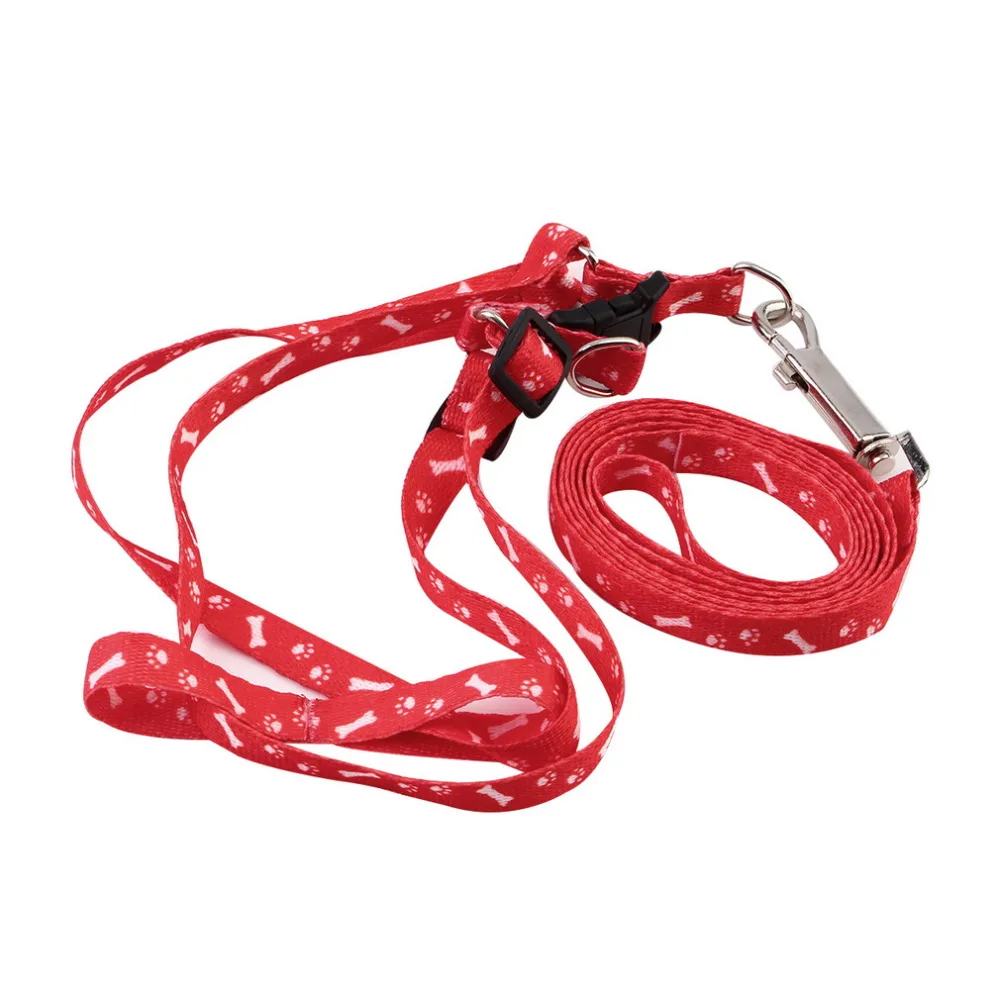 Free Shipping Popular HOT Small Dog Pet Puppy Cat Adjustable Nylon Harness with Lead leash Traction Rope Brand New | Дом и сад