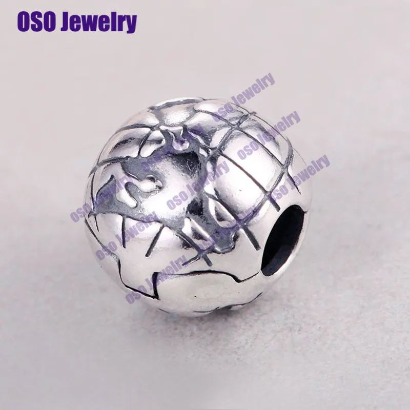Joyas De Plata 925 Круглый Зажим шармы бусины подходят для оригинальных браслетов