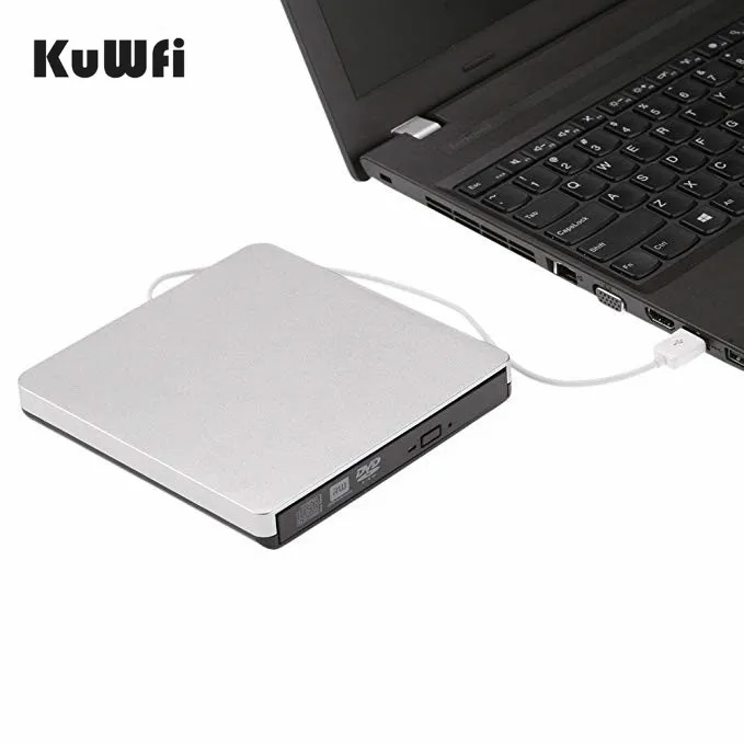 Внешний DVD привод USB 2 0 для CD записывающее устройство проигрыватель ноутбук