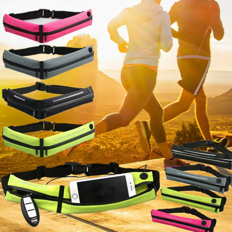 Новинка 2019 популярная однотонная Водонепроницаемая Светоотражающая поясная