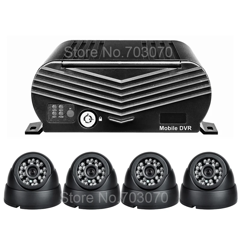 4 шт. 2.0mp ahd внутренняя камера + 4ch 1080p hdd жесткий диск 4g gps wifi видеорегистратор mdvr