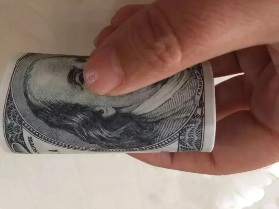 Съедобные доллар США Деньги вафельная рисовая бумага для торта Топпер вечерние украшения