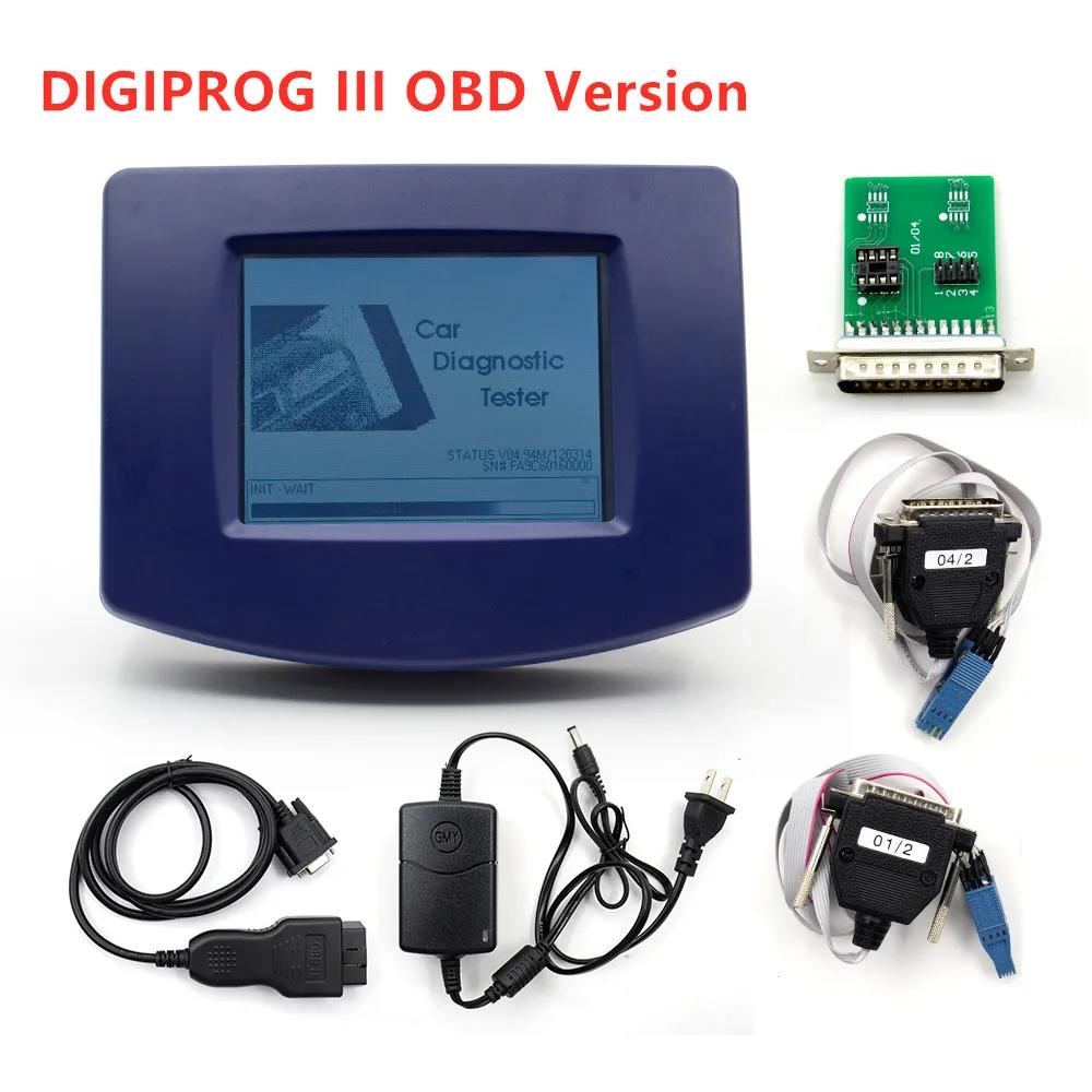 Бесплатная доставка DIGIPROG III OBD версия V4.94 коррекция одометра Digiprog 3 ST01 ST04