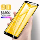 Закаленное стекло 9D для Samsung A7 2018, чехол для Galaxy A6 A8 Plus A5 2017, защитное стекло, пленка с полным покрытием для Samsung A3 2017