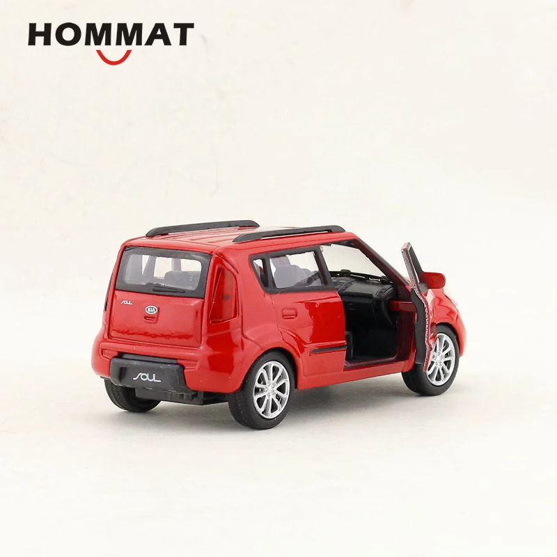 Модель автомобиля HOMMAT Welly 1:36 модель из сплава KIA Soul литой и игрушечный автомобиль