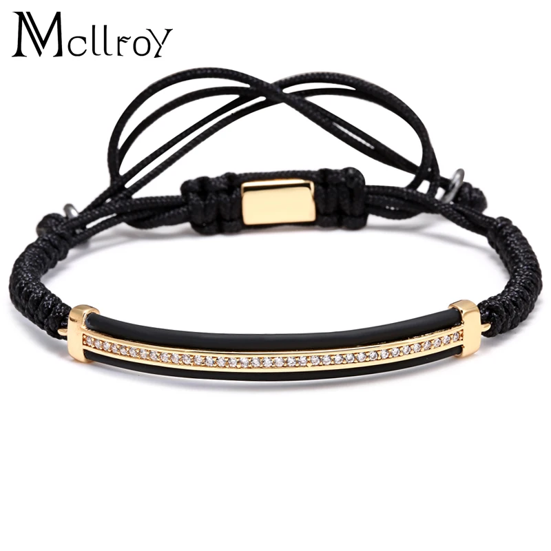 Мужские браслеты mcllroy трендовые круглые кокосовые бусины в виде ракушки плетеные