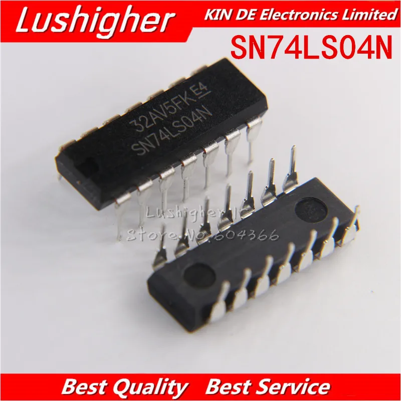

100 шт. SN74LS04N DIP14 SN74LS04 DIP 74LS04 новый оригинальный IC