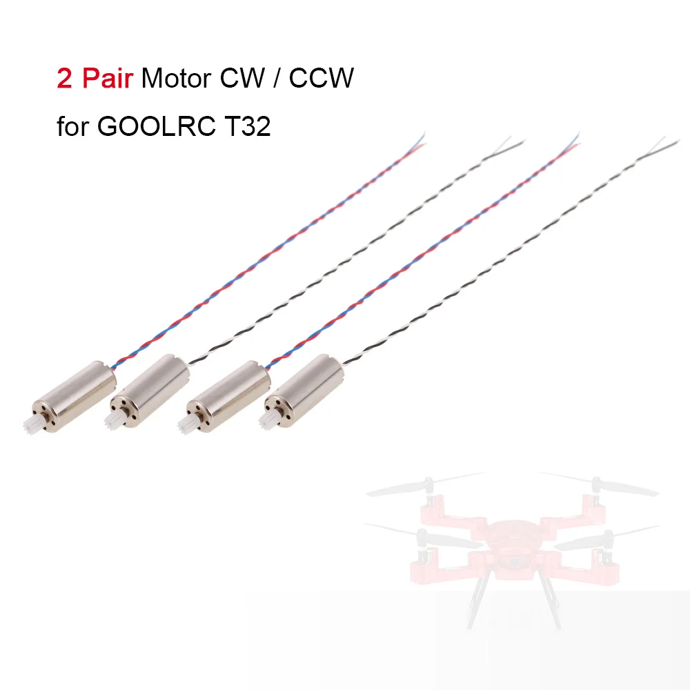 2 пары приводной мотор CW / CCW для квадрокоптера GoolRC T32 FPV | Игрушки и хобби