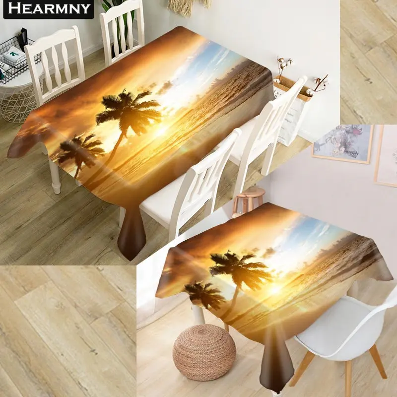 Скатерть HEARMNY с ладонями 3D ткань Оксфорд квадратная/прямоугольная