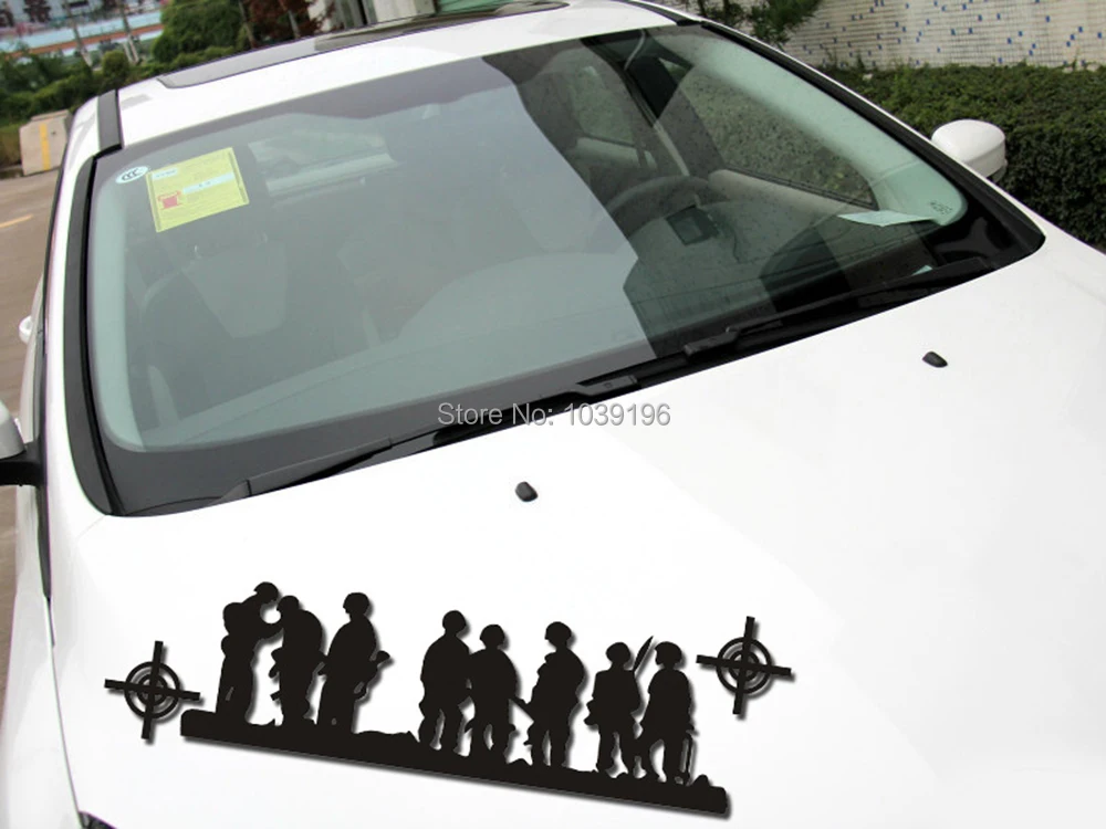 Новый стиль Группа братьев армии США наклейки автомобильные на весь Кузов для BMW