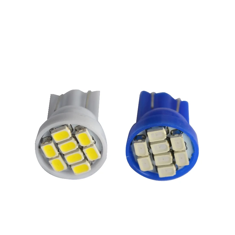 1000 шт./лот светодиодные лампы для грузовиков 24 В T10 3020 1206 8 SMD Светодиодные с