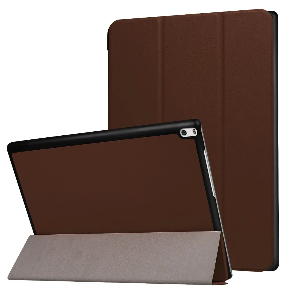 Ультратонкий легкий Чехол из искусственной кожи для Lenovo TAB 4 10 Plus TB-X704N TB-X704F +
