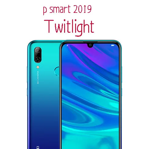 twitlight 6,2" для huawei P Smart, задняя крышка, задняя крышка, корпус, передняя панель экрана, для huawei P Smart - Цвет: twitlight