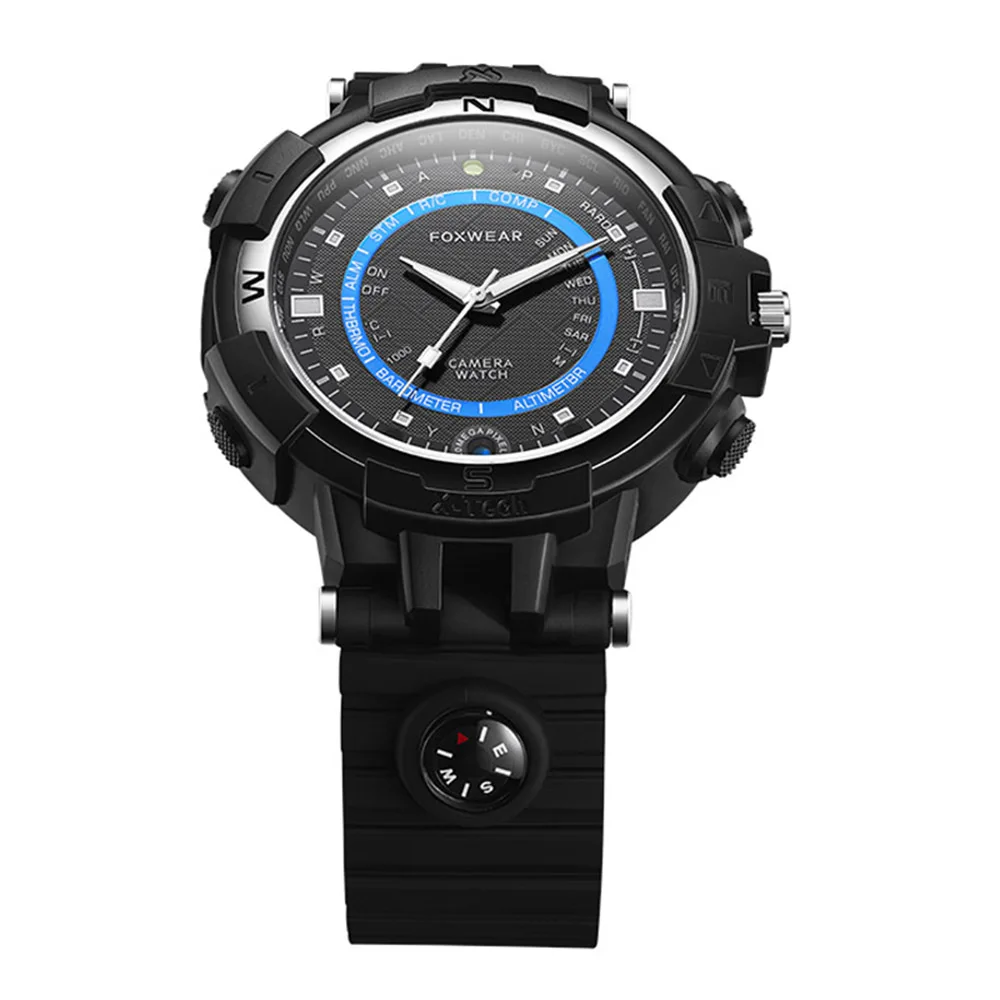 Fox8 Sport Smart Watch Wifi Camera HD 1280x720P IP watch Mini Car Digital Video Recorder with LED floodlight | Электроника