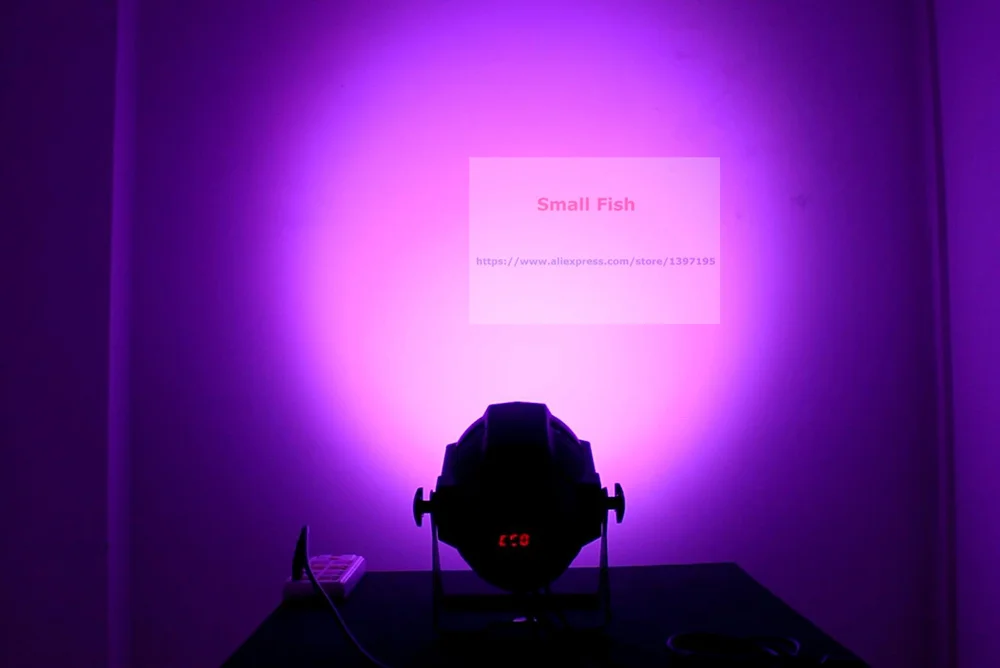 8 шт. Высокое качество LED Par Банки 18X10W RGBW 4в1 увеличение луча DMX огни 90 240 В для