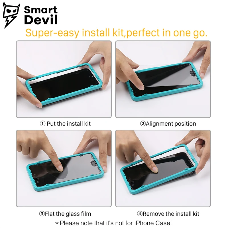 Прочная защитная пленка SmartDevil 9H 0 33 мм для мобильного телефона xiaomi 6 закаленное