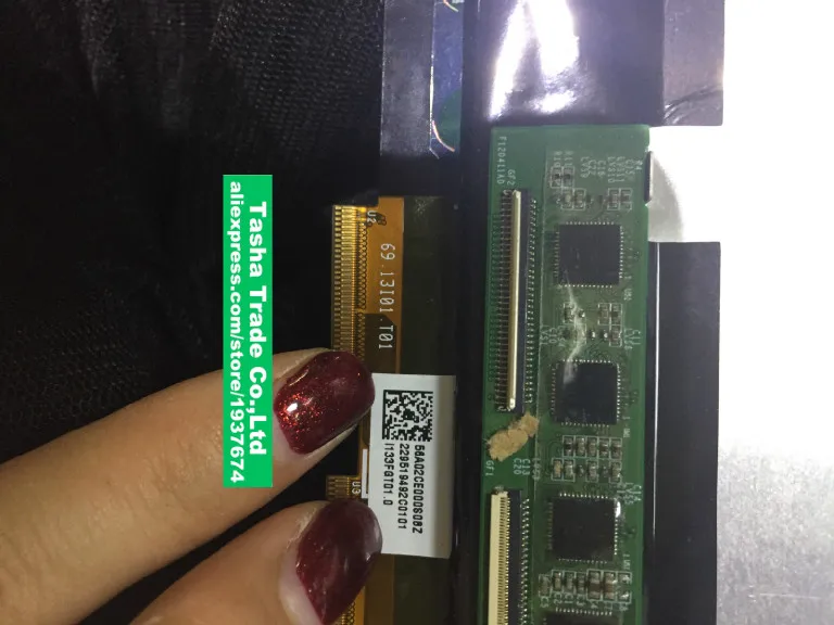 

13.3"LCD LED screen Touch assembly B133HAT01.0 for SONY 69.13I01.t01 matrix with touch