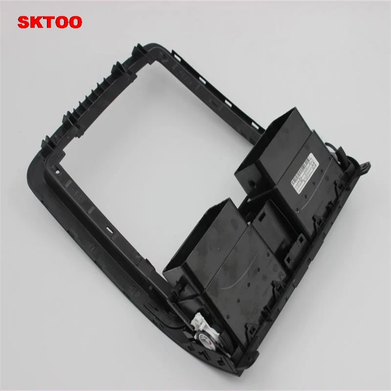 SKTOO для VW Touran 2005 2010 ящик хранения приборной панели центральная консоль с крышкой