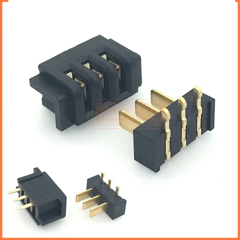 Новая 100 шт./лот аккумуляторная батарея для ноутбука разъем 3Pin гнездовой шаг 2 5 мм