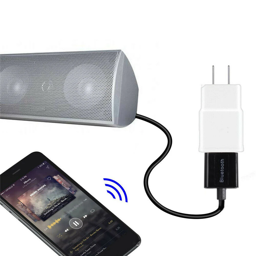 Для автомобиля дополнительный громкоговоритель наушники Bluetooth адаптер 3 5