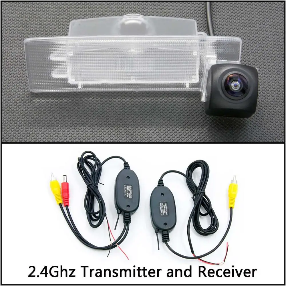Camera With Wireless 175 градусов HD камера заднего вида для KIA kx5 Sportage 4 QL парковочный монитор ночного видения - Название цвета: Camera With Wireless