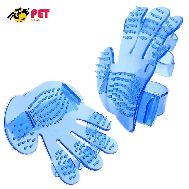 Pet Dog Comb Bathing Supplies Cat Grooming Shower Bath Massage Brush for Hand Shaped Glove Hypoallergenic Silicone |
