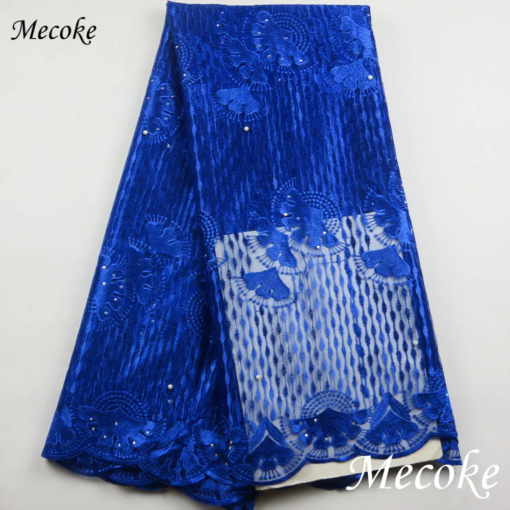 2017 новая распродажа кружевная ткань в африканском стиле высокое качество темно