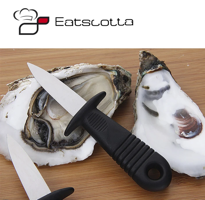 1Pc Stainless Steel Oyster Knife Plastic Handle Scallops Opener Shell Shucking Seafood Tool Multifunction Kitchen Tools | Дом и сад