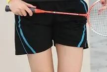 Blue Shorts Футболка для бадминтона Мужская, женская одежда для тенниса, униформа для настольного тенниса, vetements tennis, шорты для пинг-понга для девочек, шорты для тренировок - Цвет: Blue Shorts