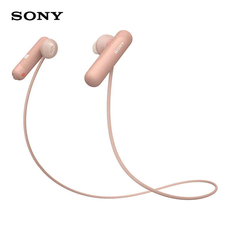 Оригинальный Sony WI SP500 In Ear Наушники Беспроводной Bluetooth гарнитуры воротник Шум