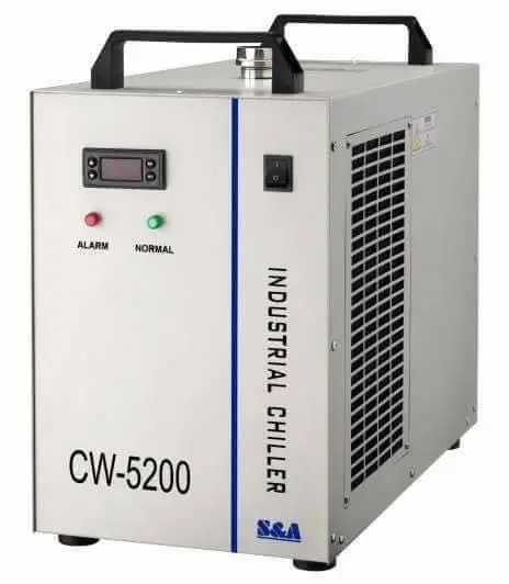 Горячая продажа чиллер с водяным охлаждением cw-5200 для лазерной машины xac |