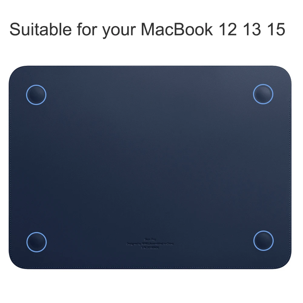 Чехол WiWU для ноутбука MacBook Air 13 водонепроницаемый чехол из искусственной кожи Pro