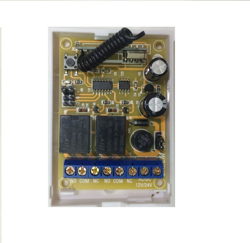 DC12V 2CH Wireless переключатель системы дистанционного управления teleswitch 1 * приемник + 20