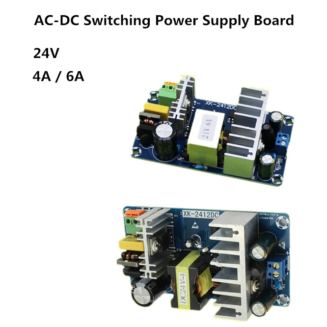 

High Power Module Power Supply AC 110v 220v to DC 24V 4A 6A AC-DC 100W Switching Power Supply Board 828 Promotion PN35