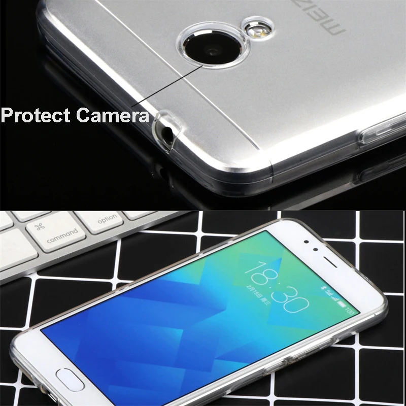 Качественный Прозрачный чехол для Meizu M6S M6 M6T M5 M3 Note M3S Mini M5S MX6 Pro 7 6 15 Plus Lite 5 M5C A5 U10 U20 E2